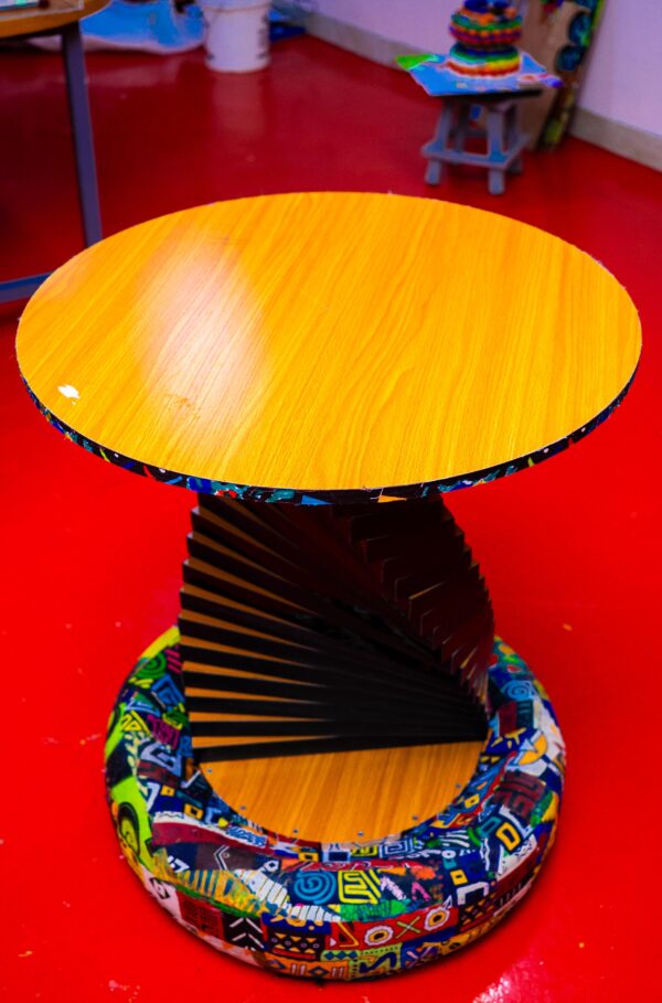AFRO-CENTRIC ECO FRIENDLY TYRE TABLE - Image 3